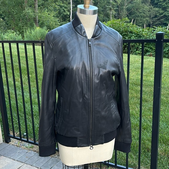 Andrew Marc Jackets & Blazers - ANDREW MARC WOMAN LEATHER JACKET